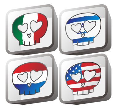 ulusal bayrak kafatası