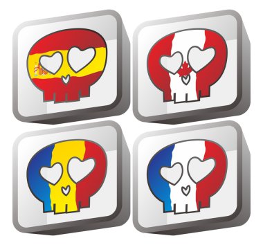 ulusal bayrak kafatası