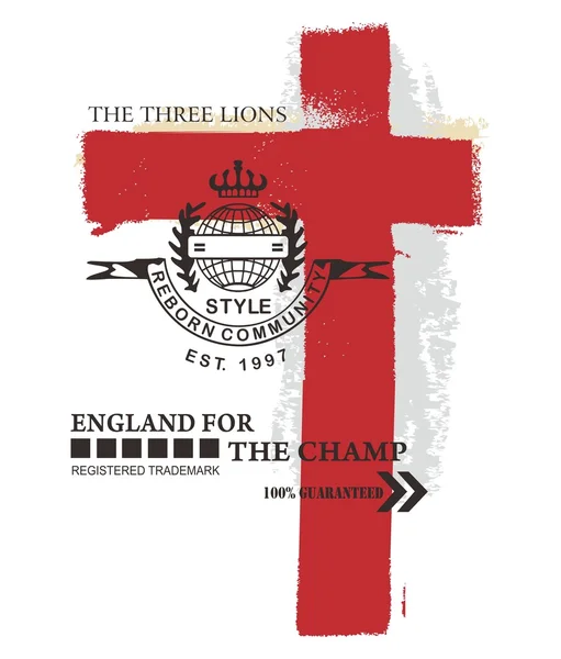 England united flag kingdom lion — Stock Photo, Image