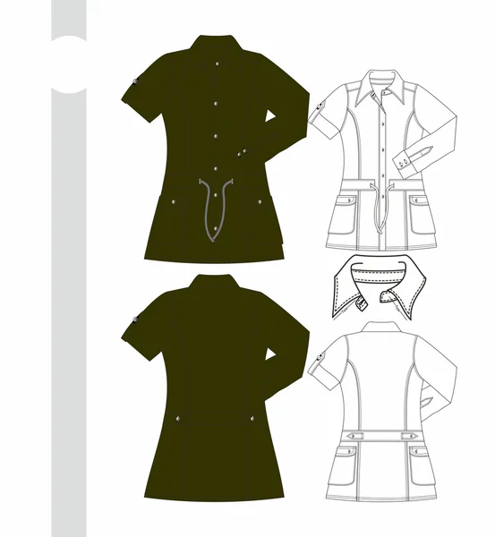 Apparel fashion template — Stock Photo, Image