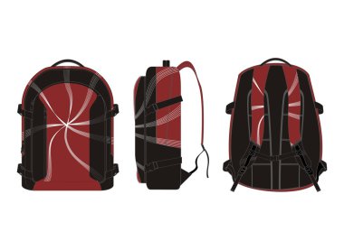 çanta paketi hazır giyim çizim