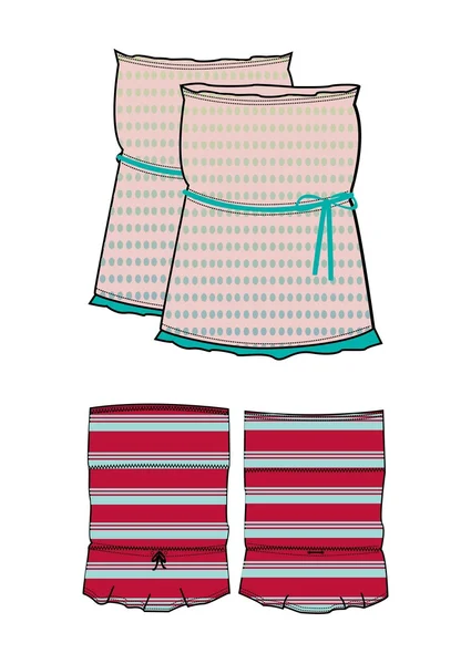 Girl clothing apparel — Stock Photo, Image