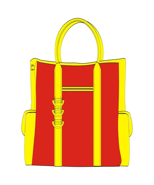 Bag pack graphic illustration — Stock Photo, Image