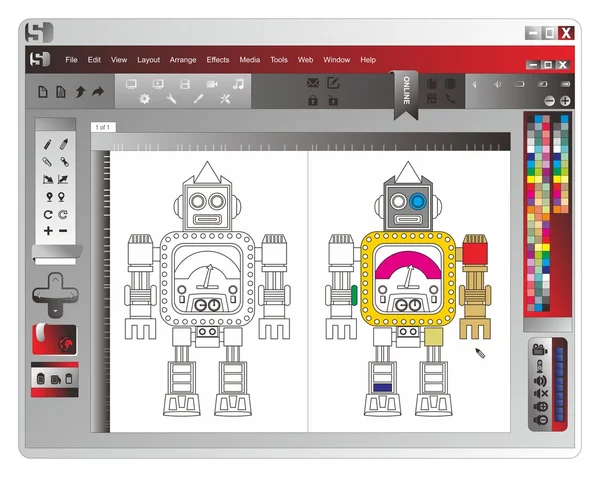 Software per finestre applicative — Foto Stock