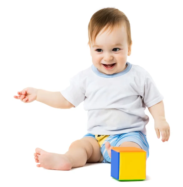 Child points his hand — Stock Photo, Image