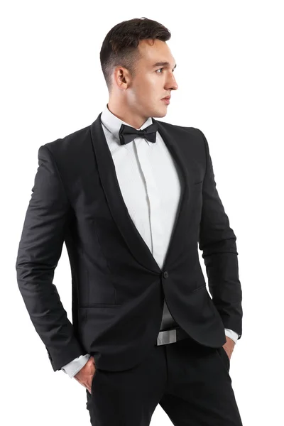 Hombre de negocios en traje — Foto de Stock