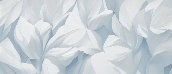Digital flower petal abstract backdrop in a light color. High quality 3d illustration