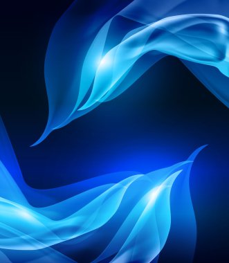 Soyut Dalga Arkaplanı