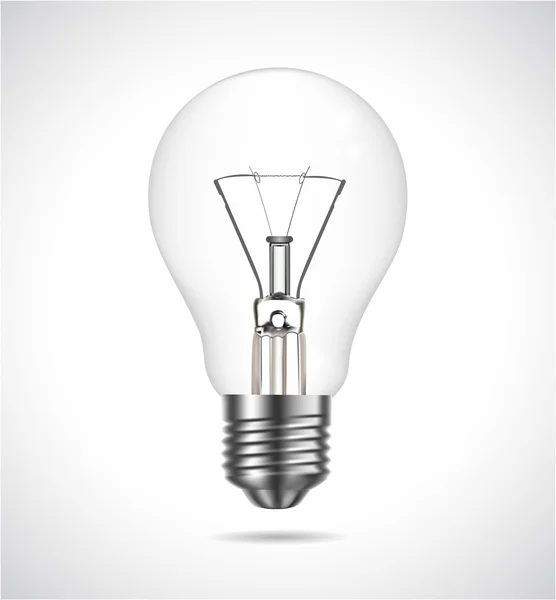 Vector realistic bulb — Stock Vector