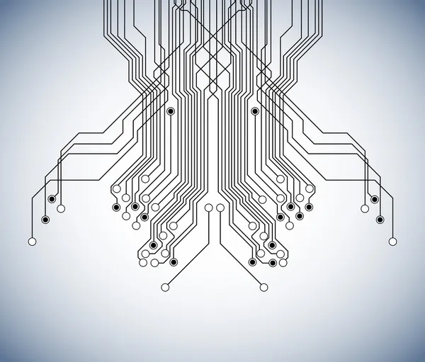 Circuit board background — Stock Vector