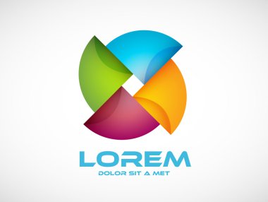 yel değirmeni stilize şekli logosu