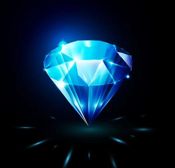 Diamant brillant — Image vectorielle