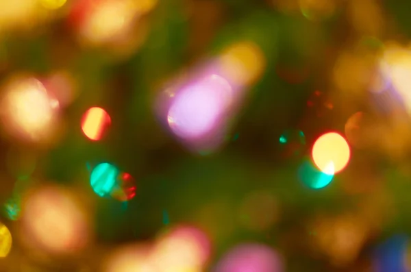 Background.Natural red blur abstract christmas background with selective focus — Stock Photo, Image