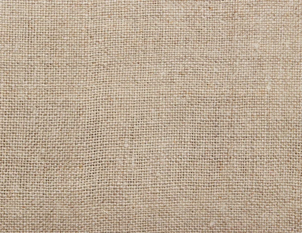 Textile background.Old rustic homespun cloth as background — Stock Photo, Image
