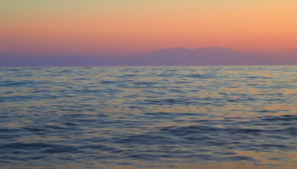 Denizde gün batımı