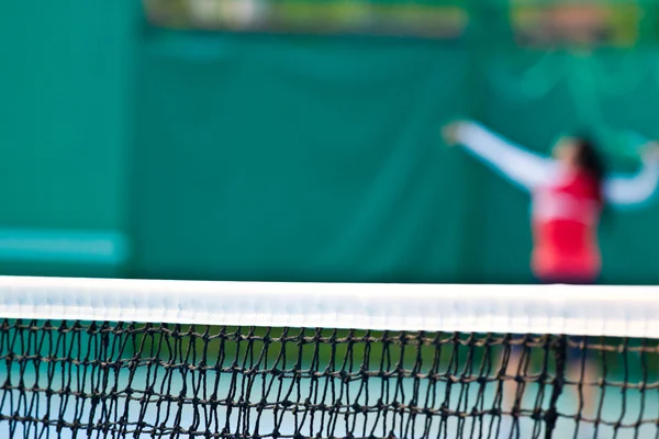 Pista de tenis — Foto de Stock