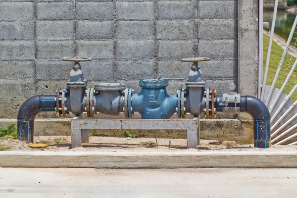 Equipamento de abastecimento de água — Fotografia de Stock