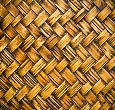 yerli Tay tarzında bambu duvar