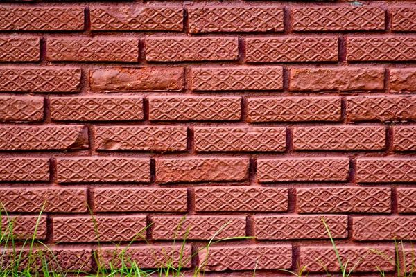 Oude baksteen muur achtergrond — Stockfoto