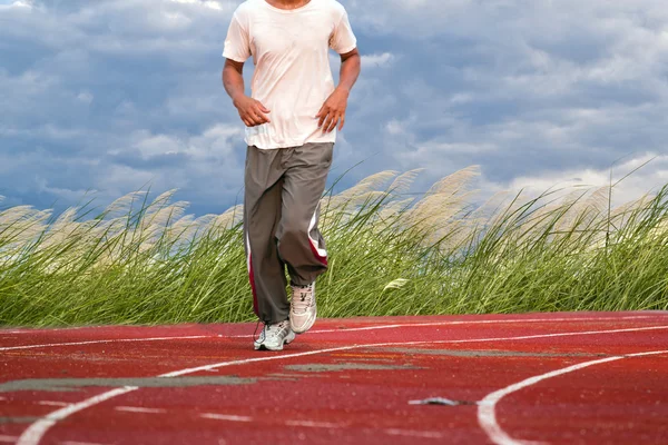 akşam ışığında koşma