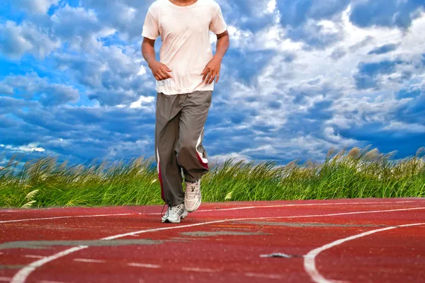 akşam ışığında koşma