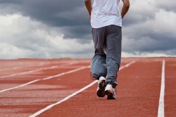 akşam ışığında koşma