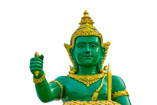 Indra standbeeld in thailand — Stockfoto