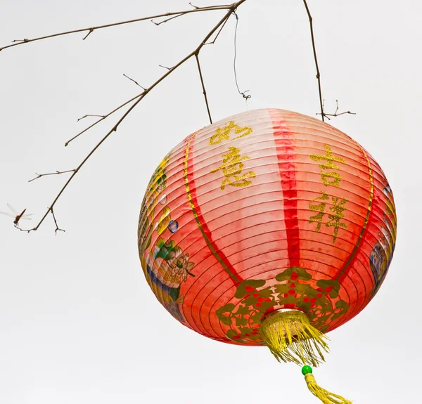 Lanterne cinesi rosse — Foto Stock