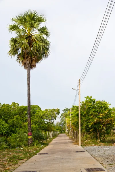 Estrada para a praia de pattaya — Fotografia de Stock