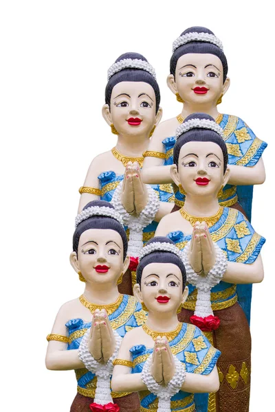 Thai style molding art — Stock Photo, Image