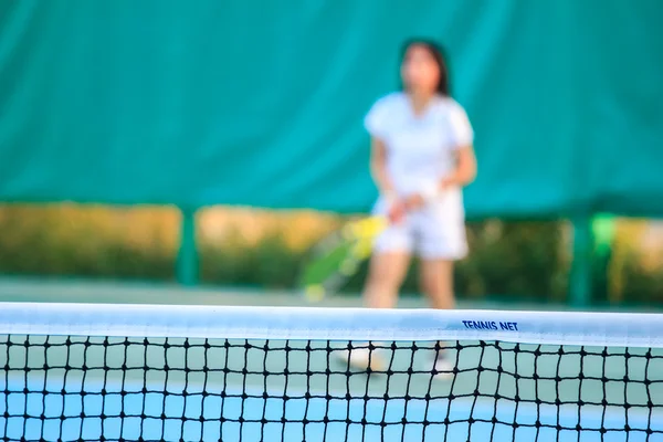 Tennisbaan — Stockfoto