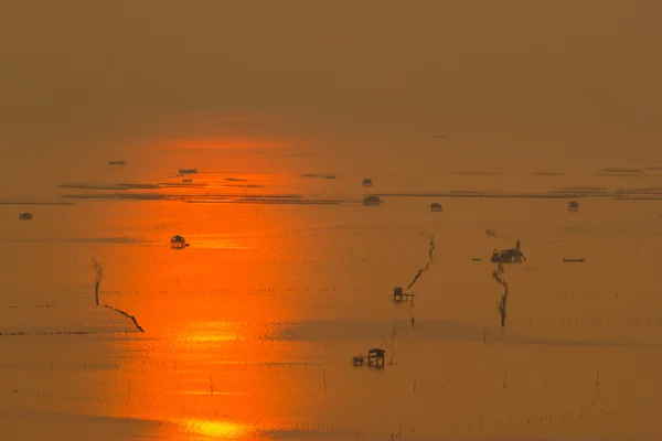 Gün batımında chonburi, thailand — Stok fotoğraf