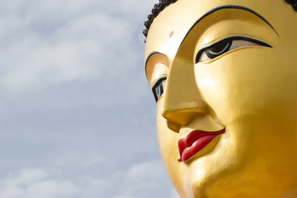 Retrato da estátua de buddha — Fotografia de Stock