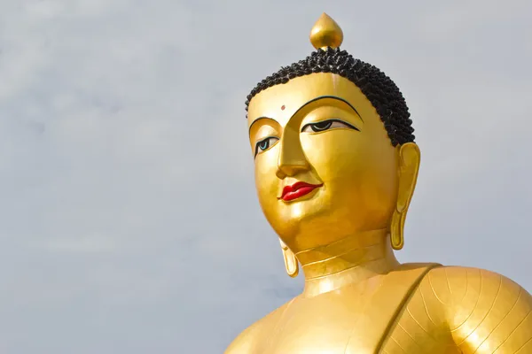 Portrét socha Buddhy — Stock fotografie