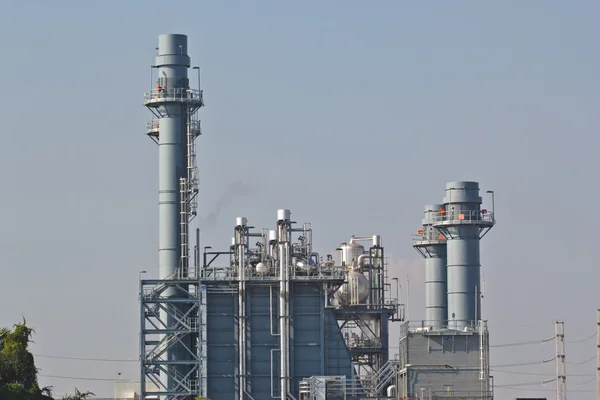 Erdgas-Kombikraftwerk — Stockfoto