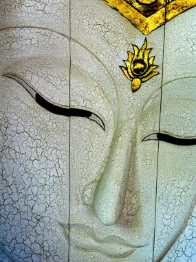 chiang mai, Tayland altın buddha yüzünden