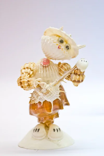 Souvenir figure of doll shell — Stock Photo, Image