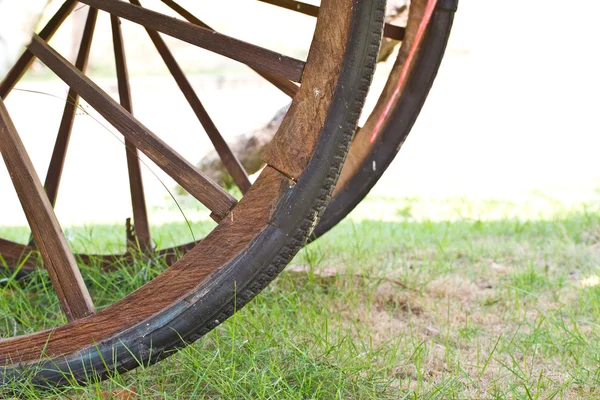Kundvagn hjul — Stockfoto