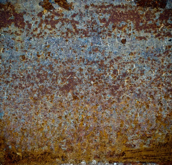 Textura metálica vieja de hierro oxidado . — Foto de Stock