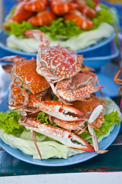 食べるの馬カニ沸騰 — ストック写真