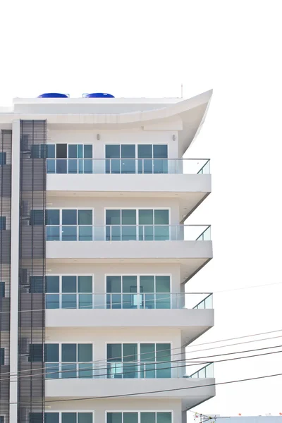 Appartement gebouw - een modern gebouw — Stockfoto