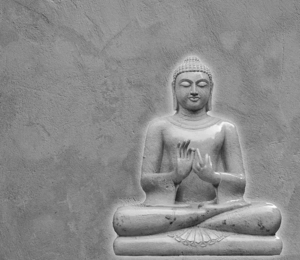 The image of Buddha in ampawa — Stock Photo, Image