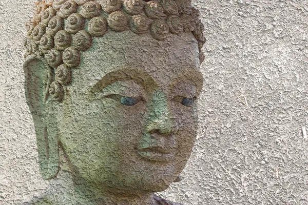 Buddha-face leegyszerűsíti a viasz — Stock Fotó