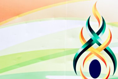 soyut ışıltı twist arka plan