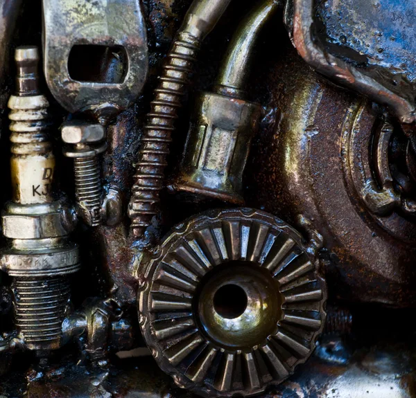 Supplies for industrial, technology gears Background — Stock Photo, Image