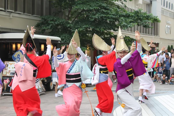 Tokyo, japan-juni 2: fukuro matsuri festival i ikebukuro. Conte — Stockfoto