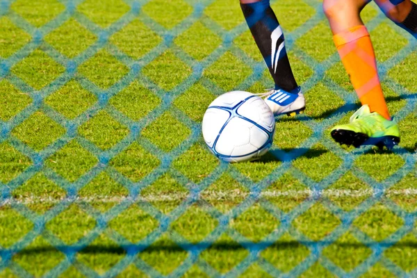 Ragazze calcio — Foto Stock