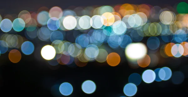 Abstrakt cirkulär bokeh ljus bakgrund av Christmaslight. — Stockfoto