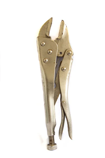 Locking Pliers With Closed Jaws. — Stock Photo, Image