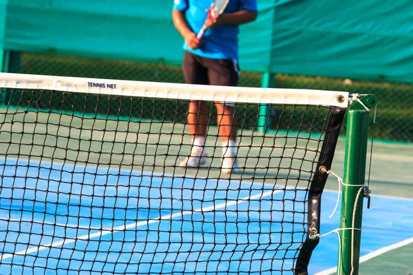 Pista de tenis — Foto de Stock